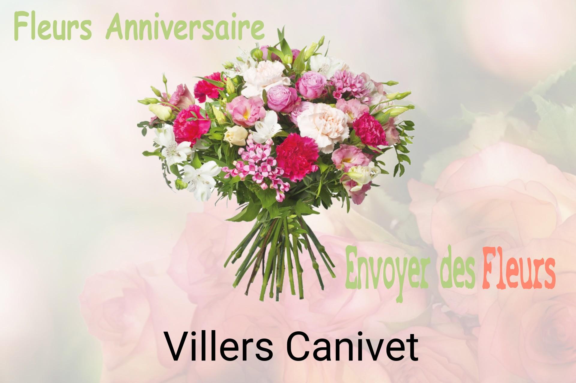 Bouquet de fleurs d’anniversaire livré à Villers-Canivet
